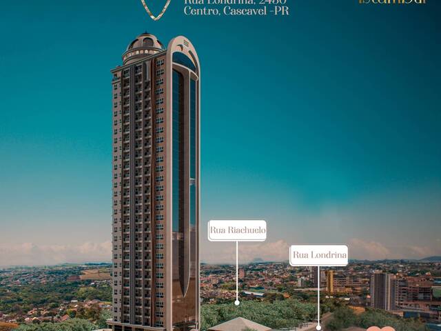 #433 - Apartamento para Venda em Cascavel - PR - 1